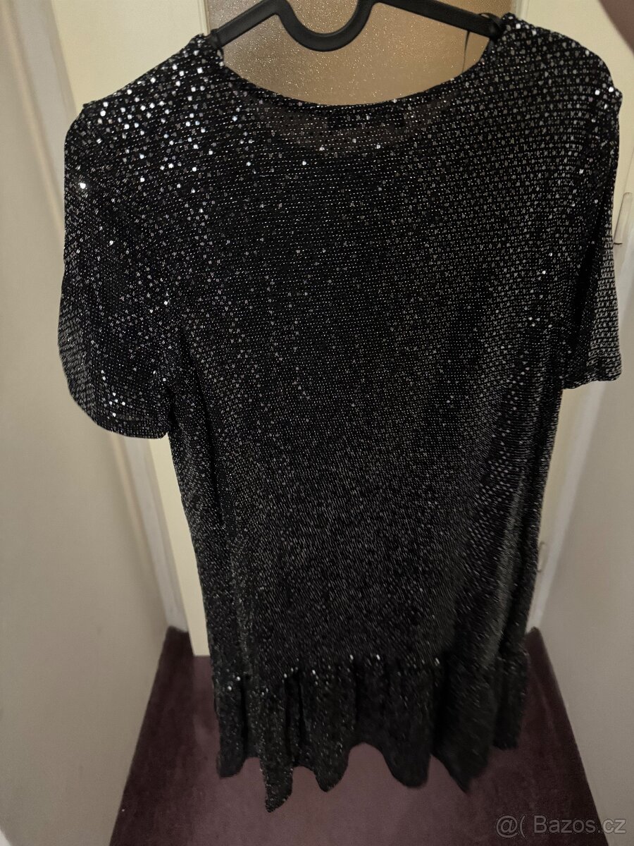 Třpytivé dámské šaty Mohito vel. M - 2