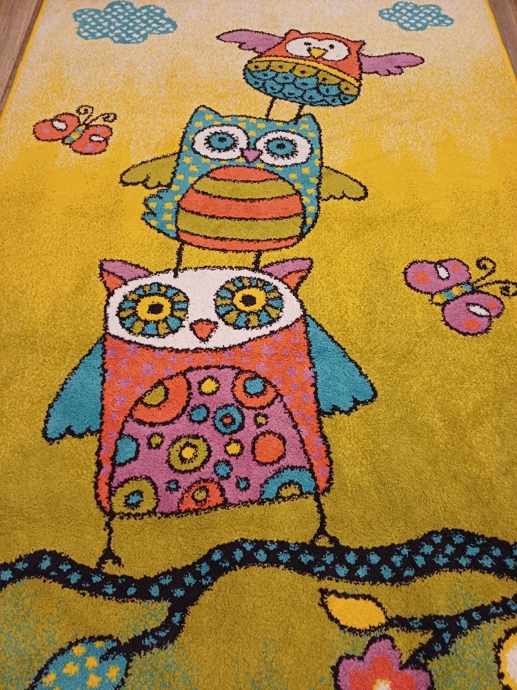 Koberec do dětského pokoje - sovičky - 2