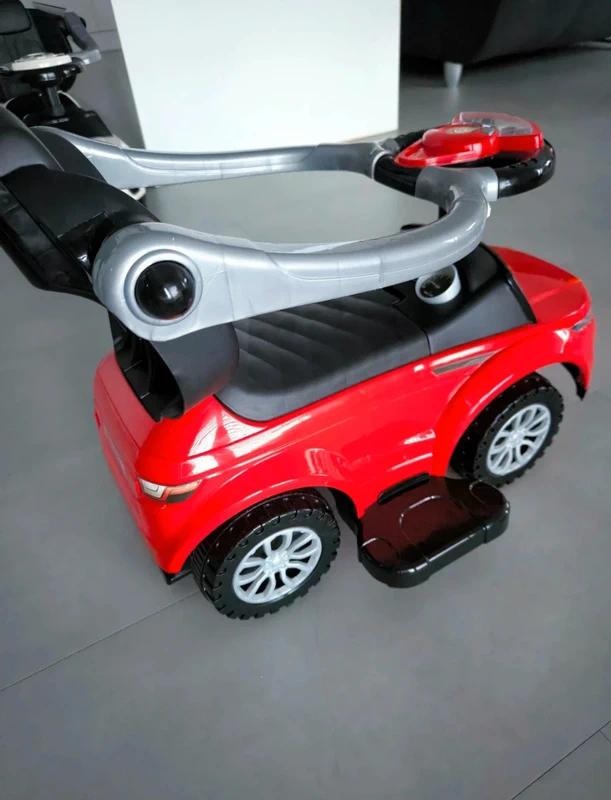 Nové dětské odrážedlo 3v1 Range Rover - červené - 2