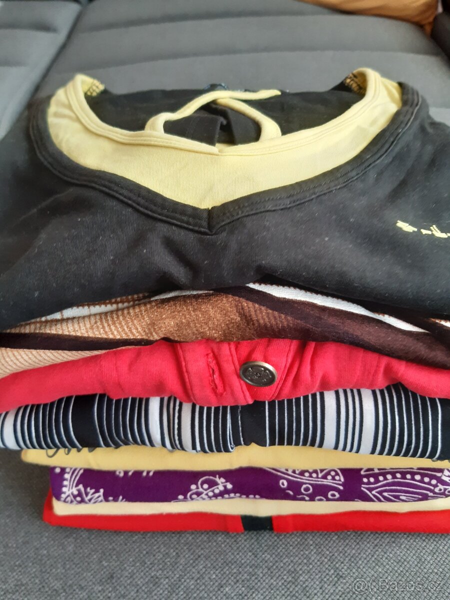 8x trička--halenky - 2