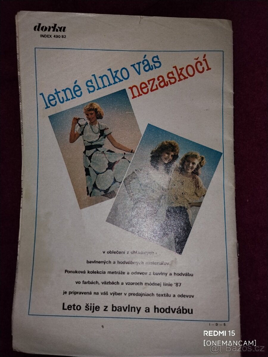 Retro časopis DORKA – červen 1987 (č. 6) - 2