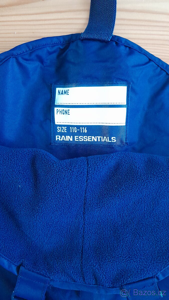 Kalhoty do deště Tchibo vel.110/116 - 2