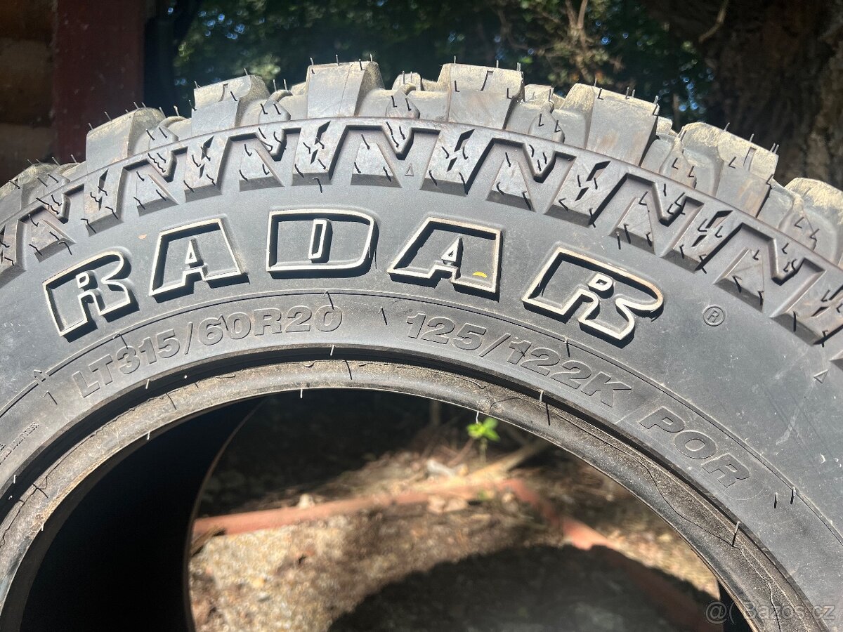 Predám 4ks pneu 315/60 R20 - 2