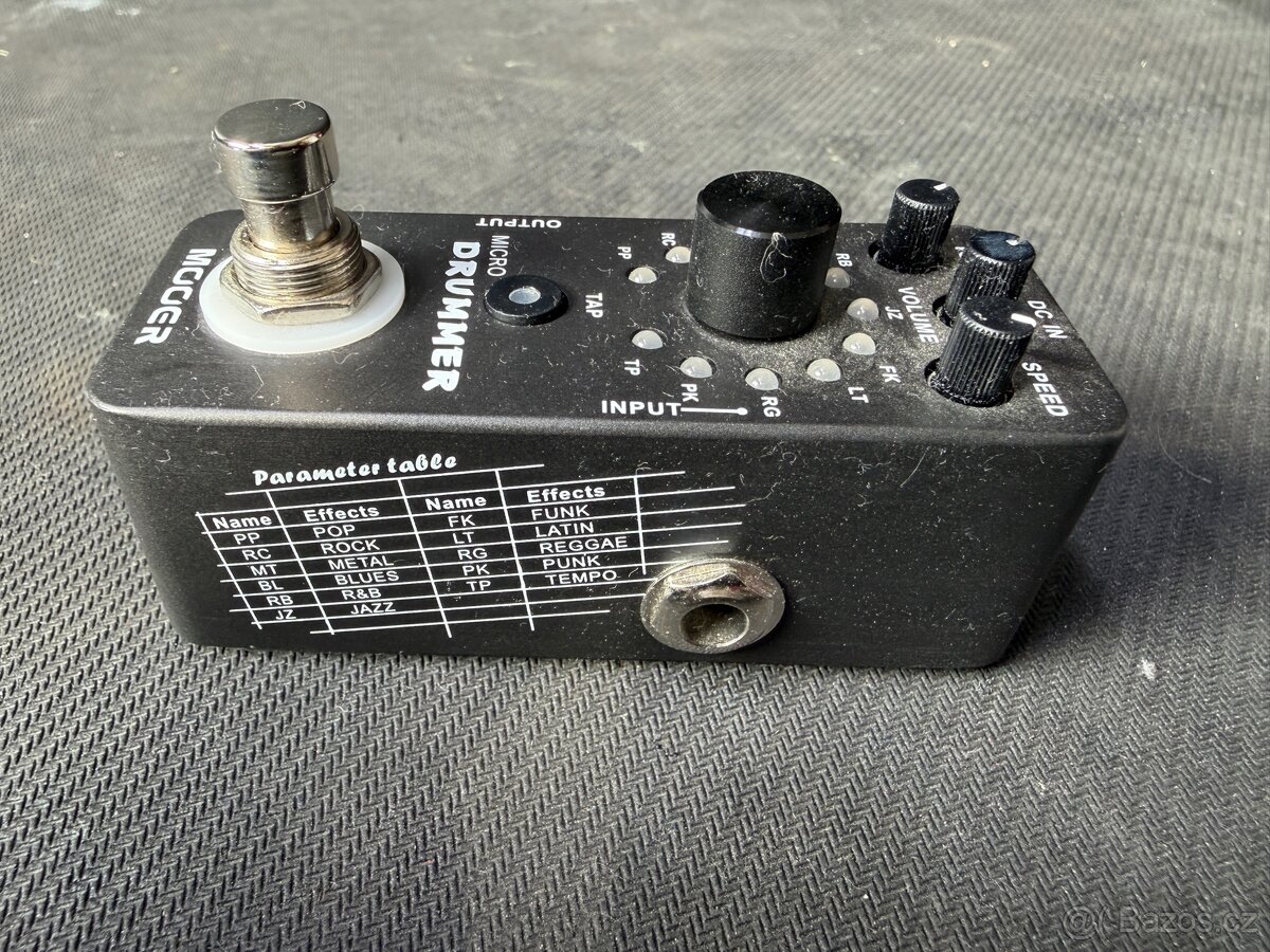 Mooer MDM1 Micro Drummer Pedal - 2