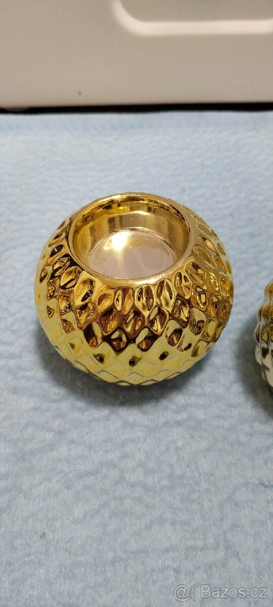 Deko ananas a svícny - 2