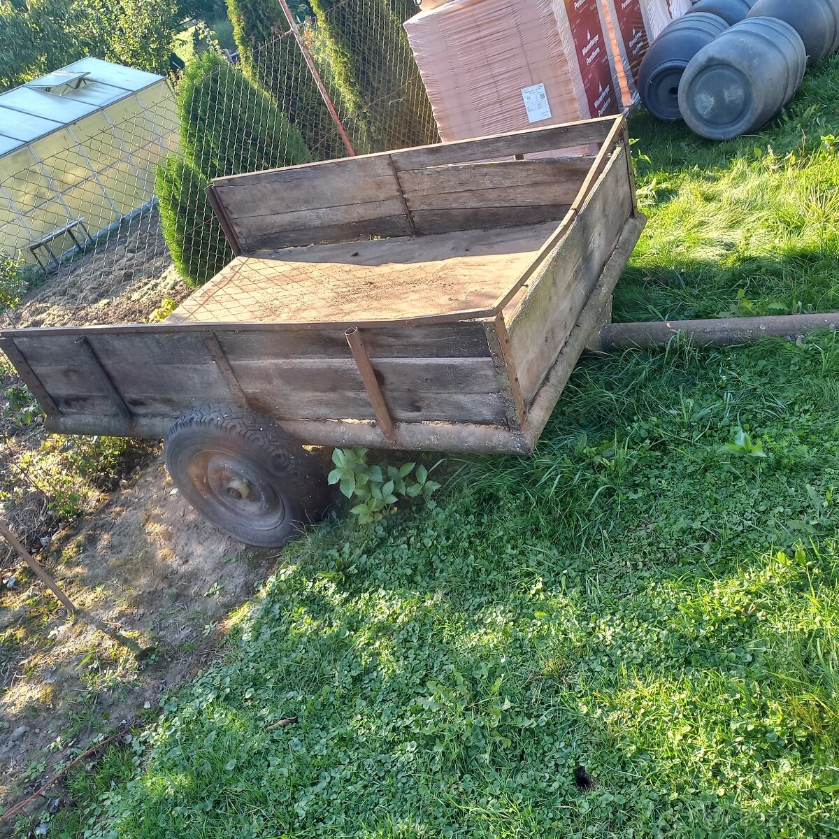 Dvoukolák za traktor - 2