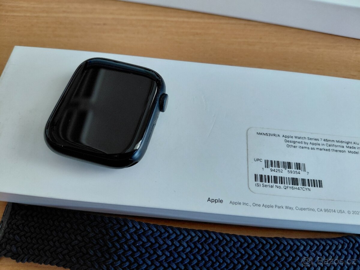 Apple Watch 7 45mm Midnight Alu Mid Sport - 2