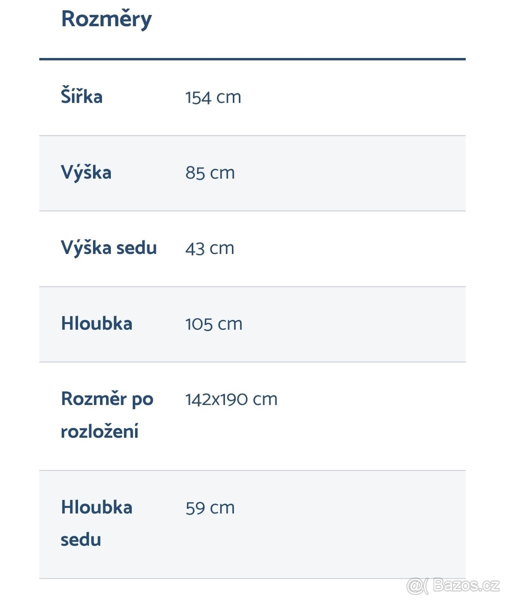 Prodám novou sedačku. - 2