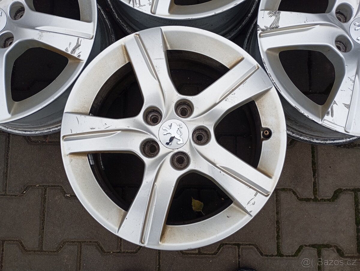 originální alu kola peugeot 5x108 r16 - 2
