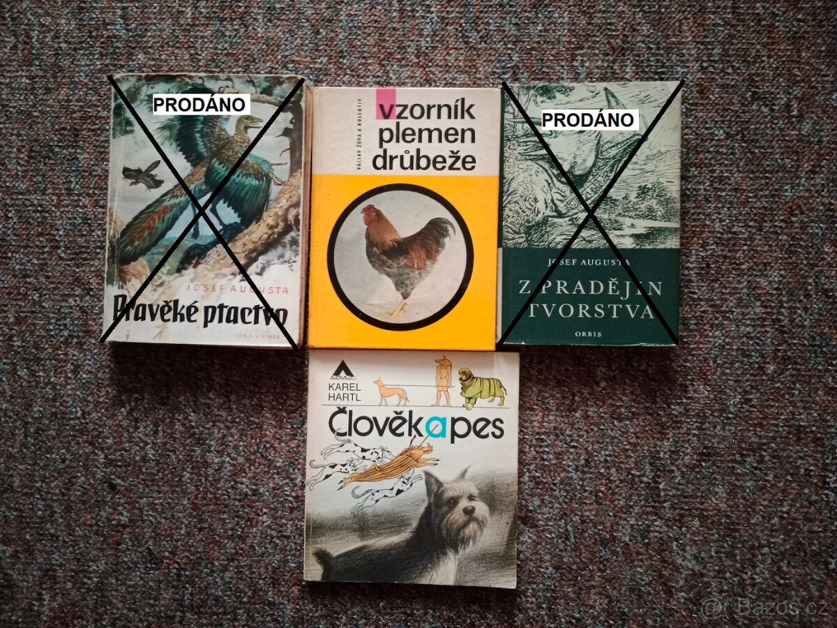 Odborné knihy o zvířatech, atlasy: ptáci, drůbež, psi - 2