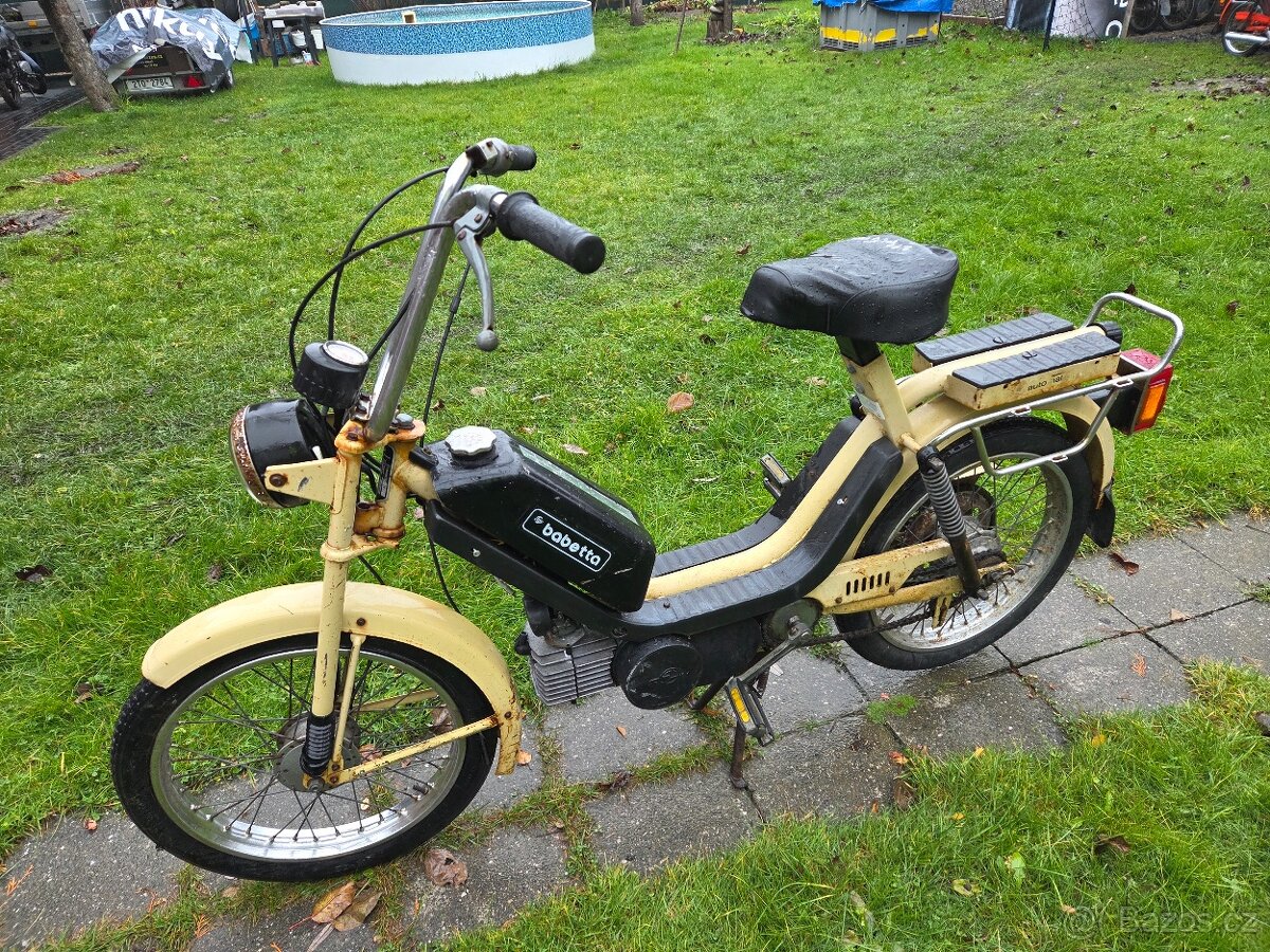 Babetta 210 s kartičkou, béžová původní 6. - 2