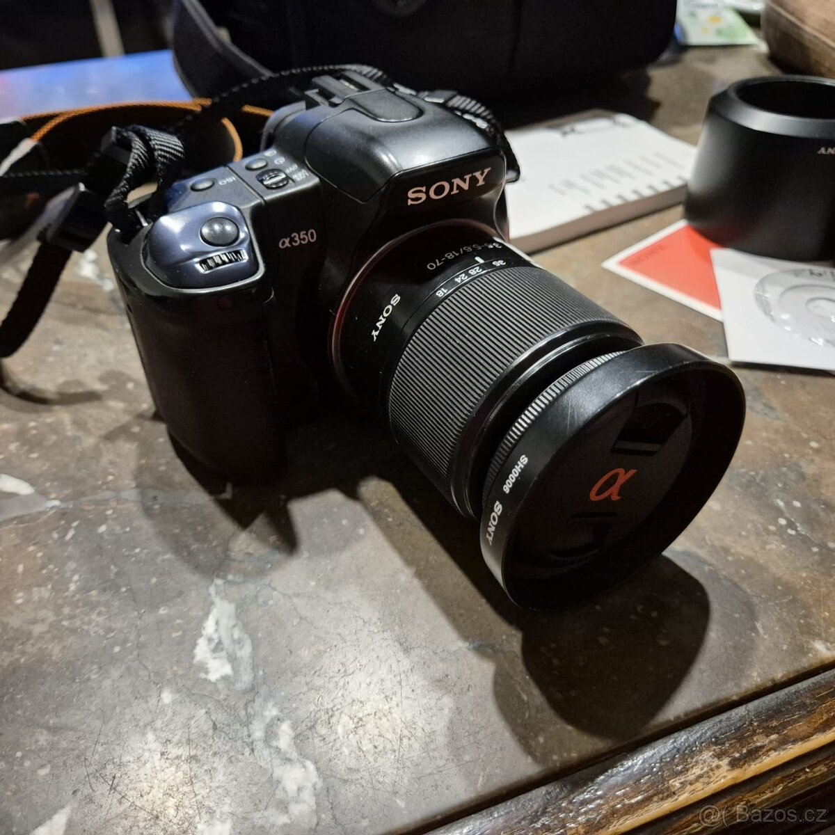 Digitální fotoaparát Sony Alpha A 350 příslušenství - 2