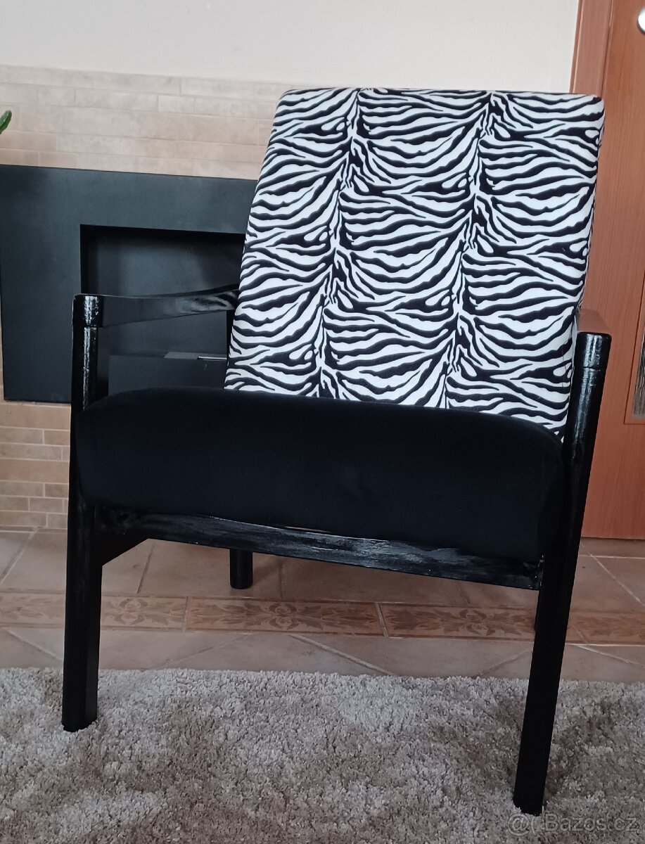 Retro křeslo, návrh J.Navrátil - 2