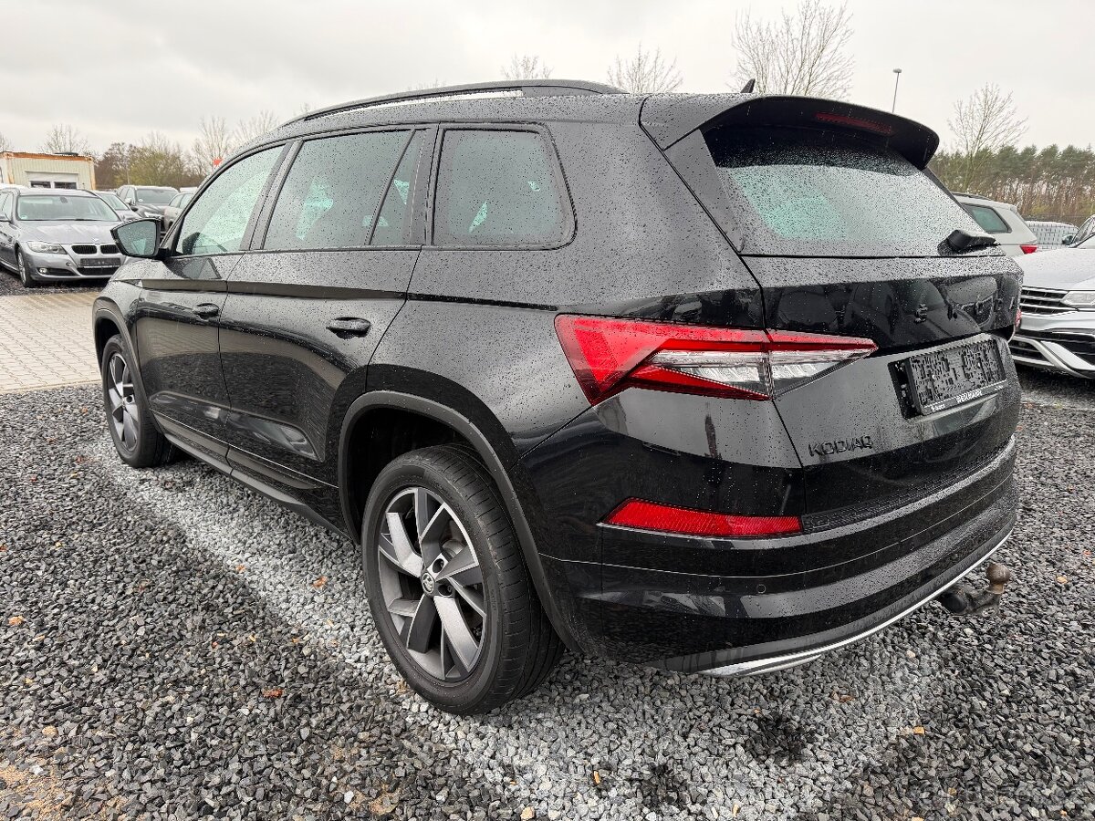 ŠKODA KODIAQ SPORTLINE 2.0TDI 110KW WEBASTO TAŽNÉ 2022 95TKM - 2