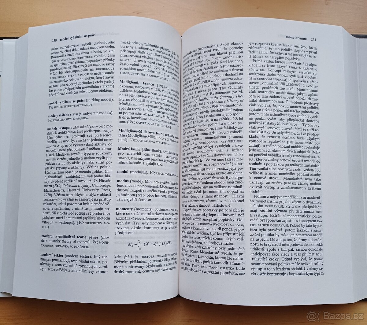 Macmillanův slovník moderní ekonomie - 2
