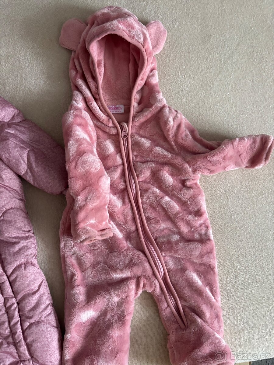Balik zimniho obleceni 6-12 mesicu holcicka - 2