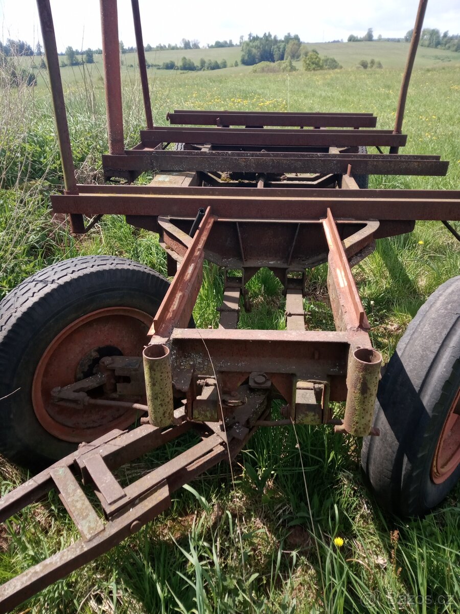 Prodám vlek za traktor na vyvážení dřeva - 2