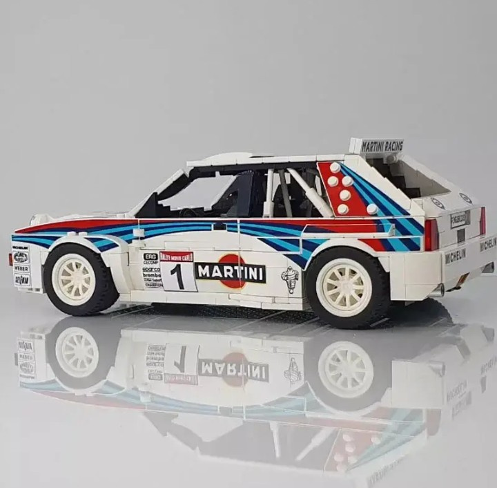 Stavebnice Lancia Delta integrále - 2