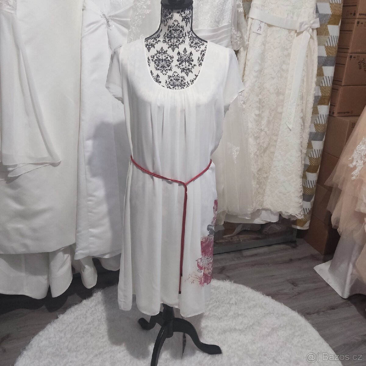 Popůlnoční, letní, těhotenské, slávnostní šaty vel. 44 - 2