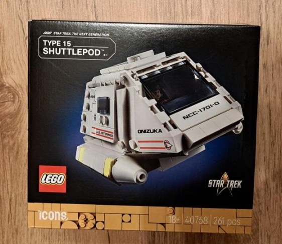 Nové Lego 10356 Star Trek + GWP 40768 Type-15 Shuttlepod - 2