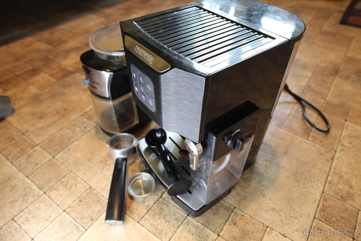 Pákový kávovar + mlýnek - 2