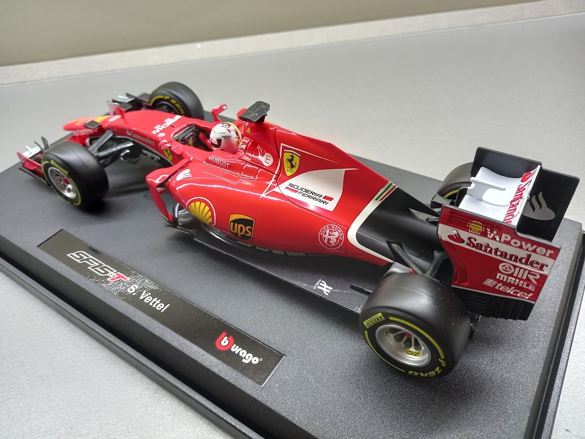 6x F1 FERRARI LECLERC A VETTEL BURAGO 1:18 - 2
