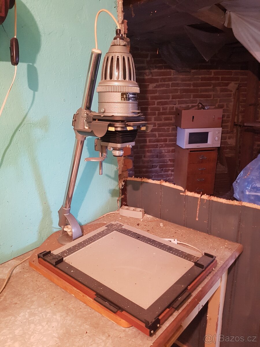 Vybavení staré fotokomory - 2