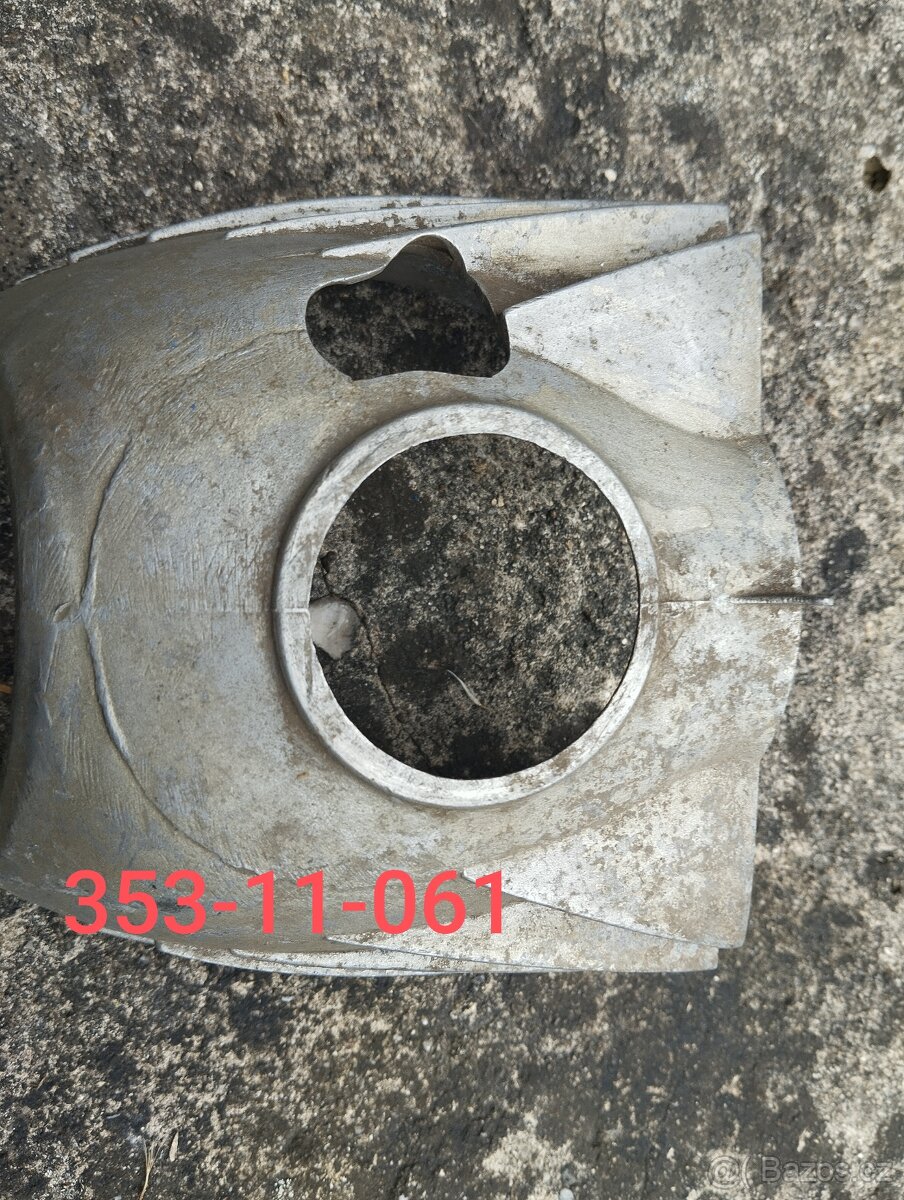 Kryty karburátoru Jawa-Čz - 2