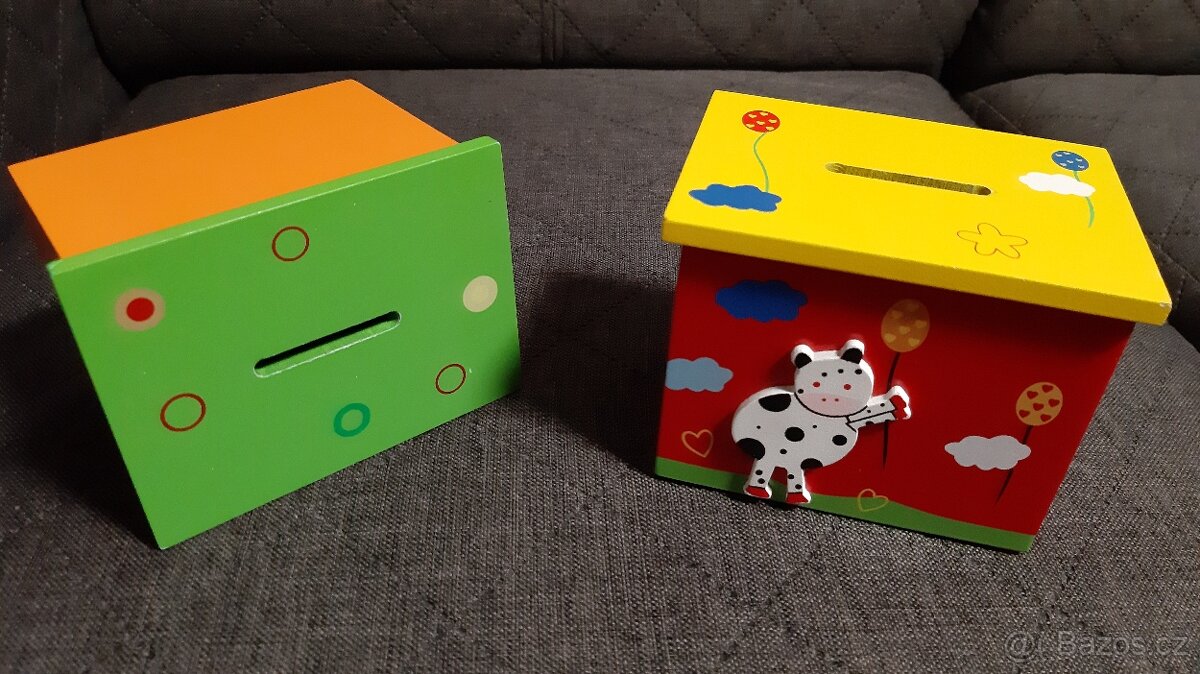 Dětská kasička, pokladnička. - 2