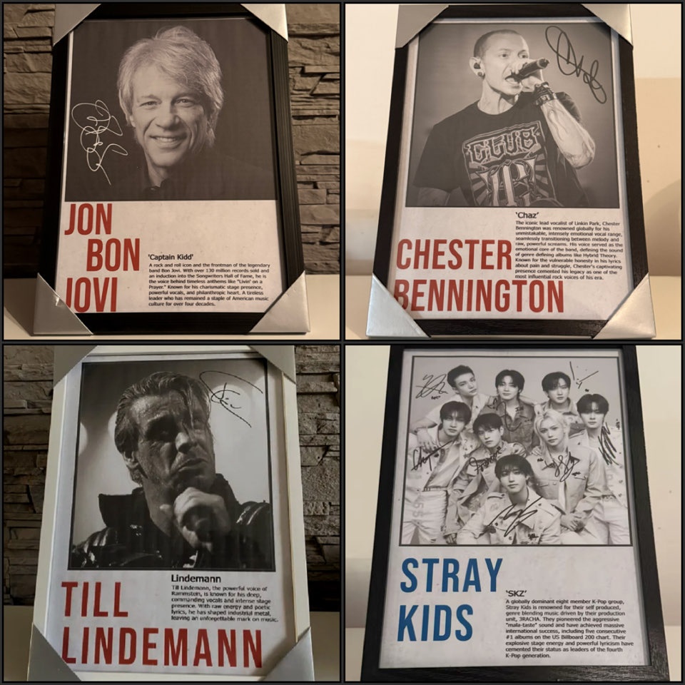 Till Lindemann | Rammstein - PrintArt s rámem - 2