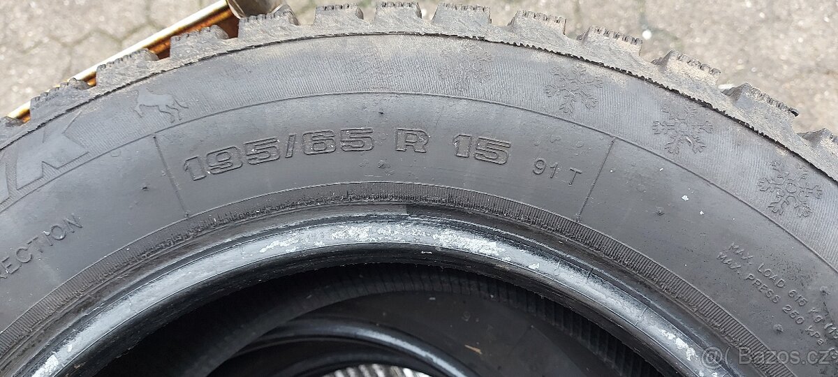 Zimní pneu 195/65R15 Vraník (8) - 2
