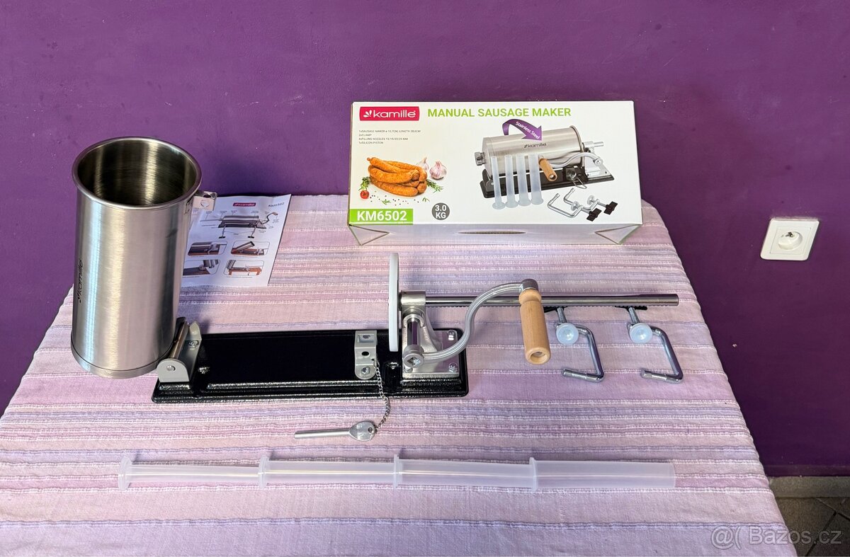 Plnička klobás, buřtů, jitrnic atd… NOVÁ - 2