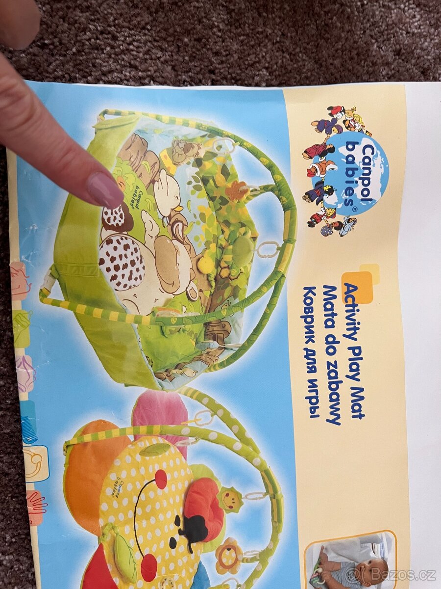 Hrací podložka s hrazdičkou - 2