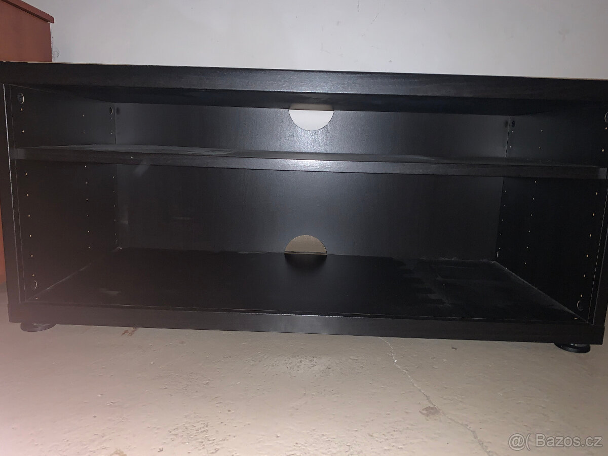 Televizní stolek černý - IKEA - 2