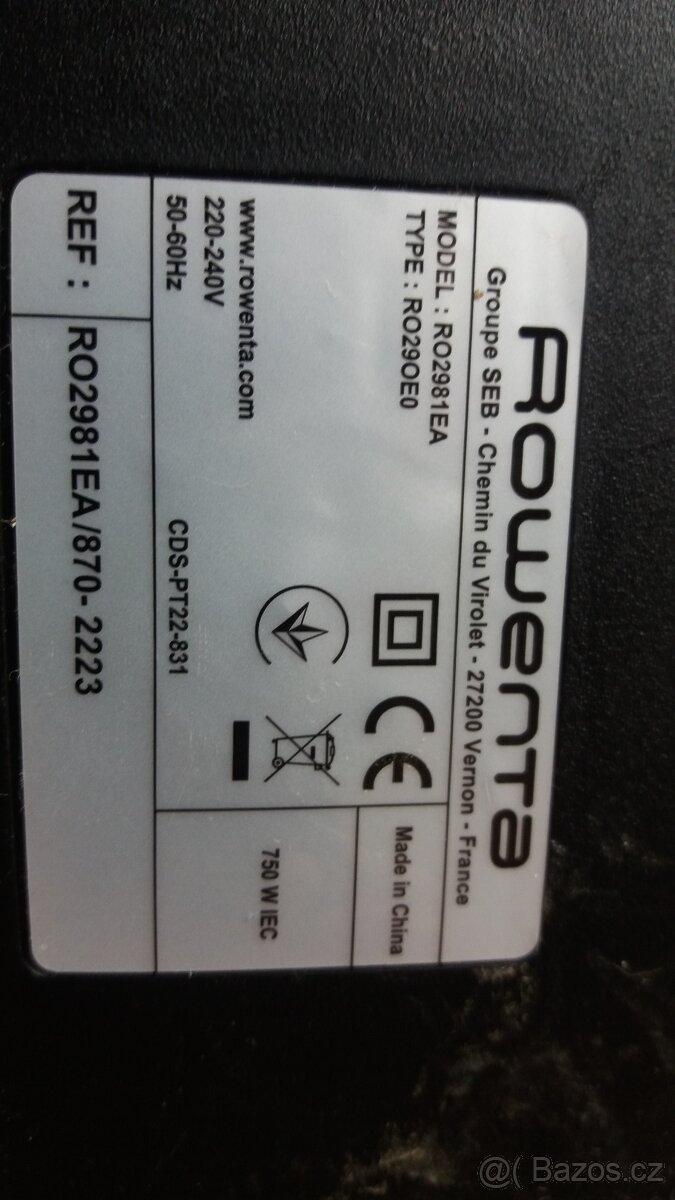 Vysavač Rowenta RO2981EA Swift Power Cyclonic 900W - 2