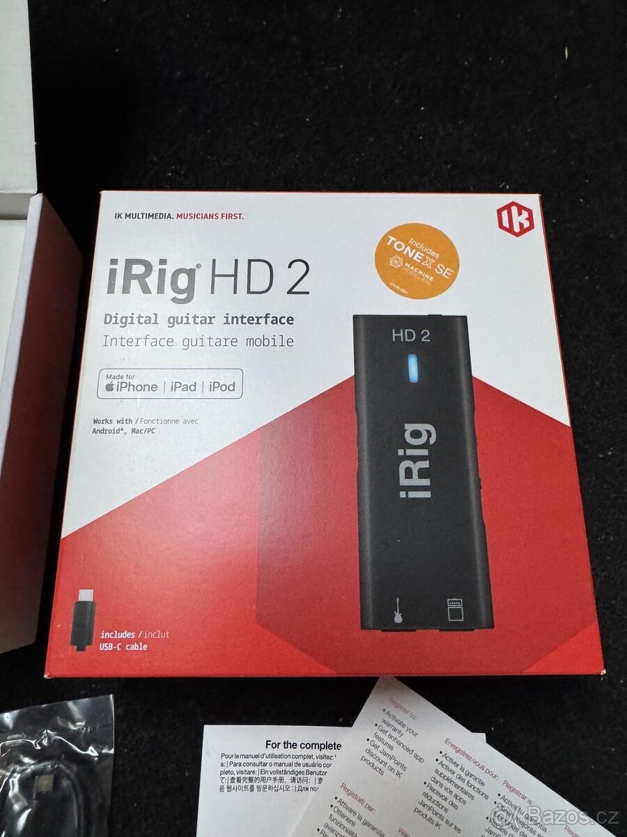 Prodám IK Multimedia iRig HD 2 – jako nový - 2