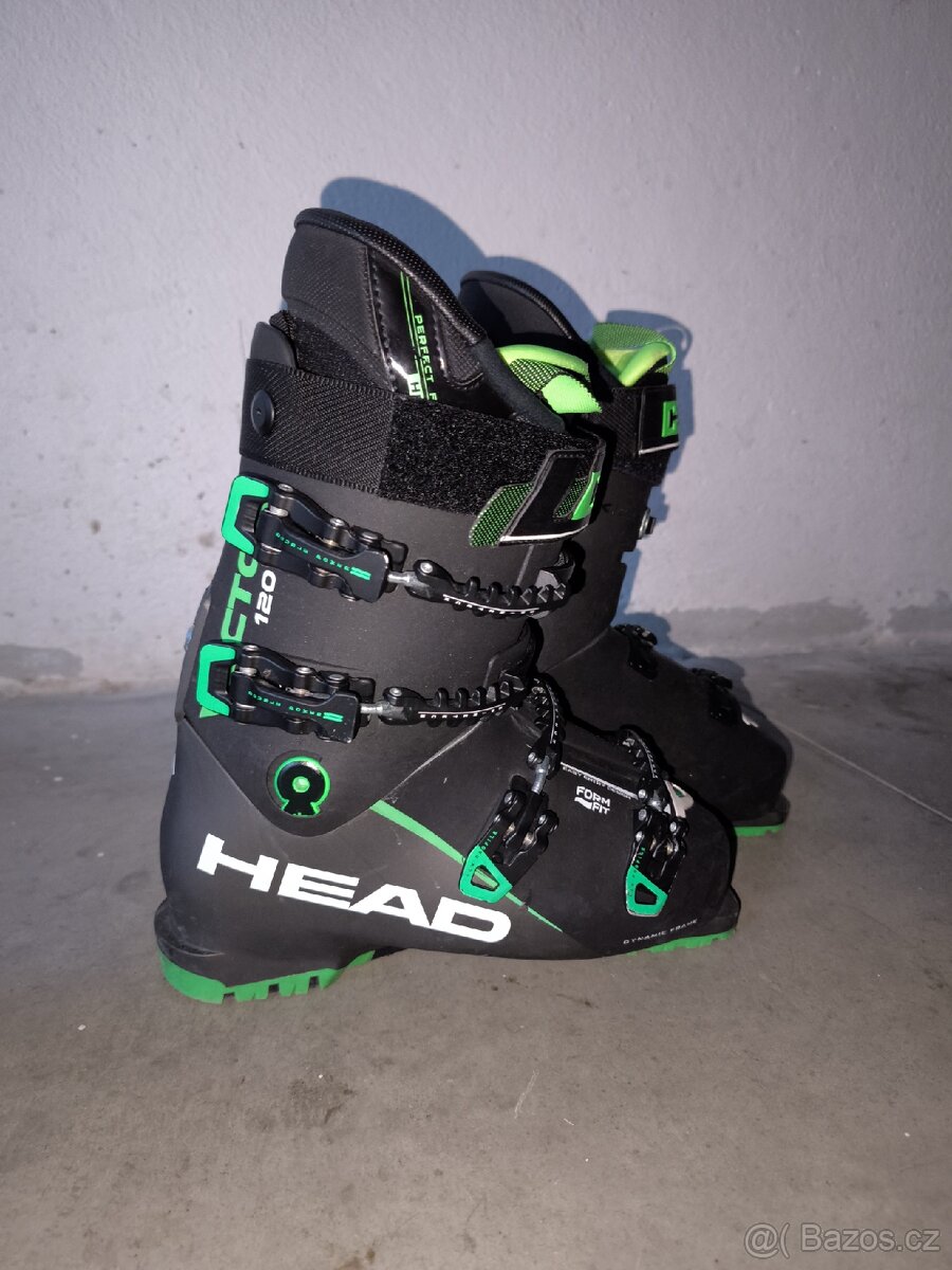 HEAD VECTOR EVO 120 - black/anth-green - 2