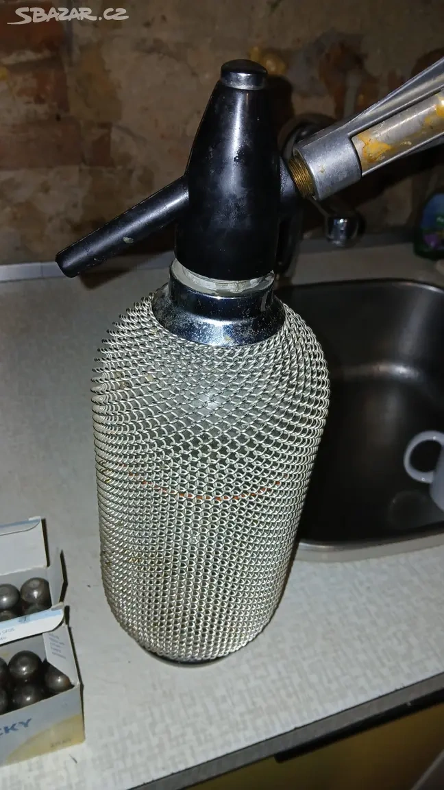 Retro Sifonová Láhev - 2