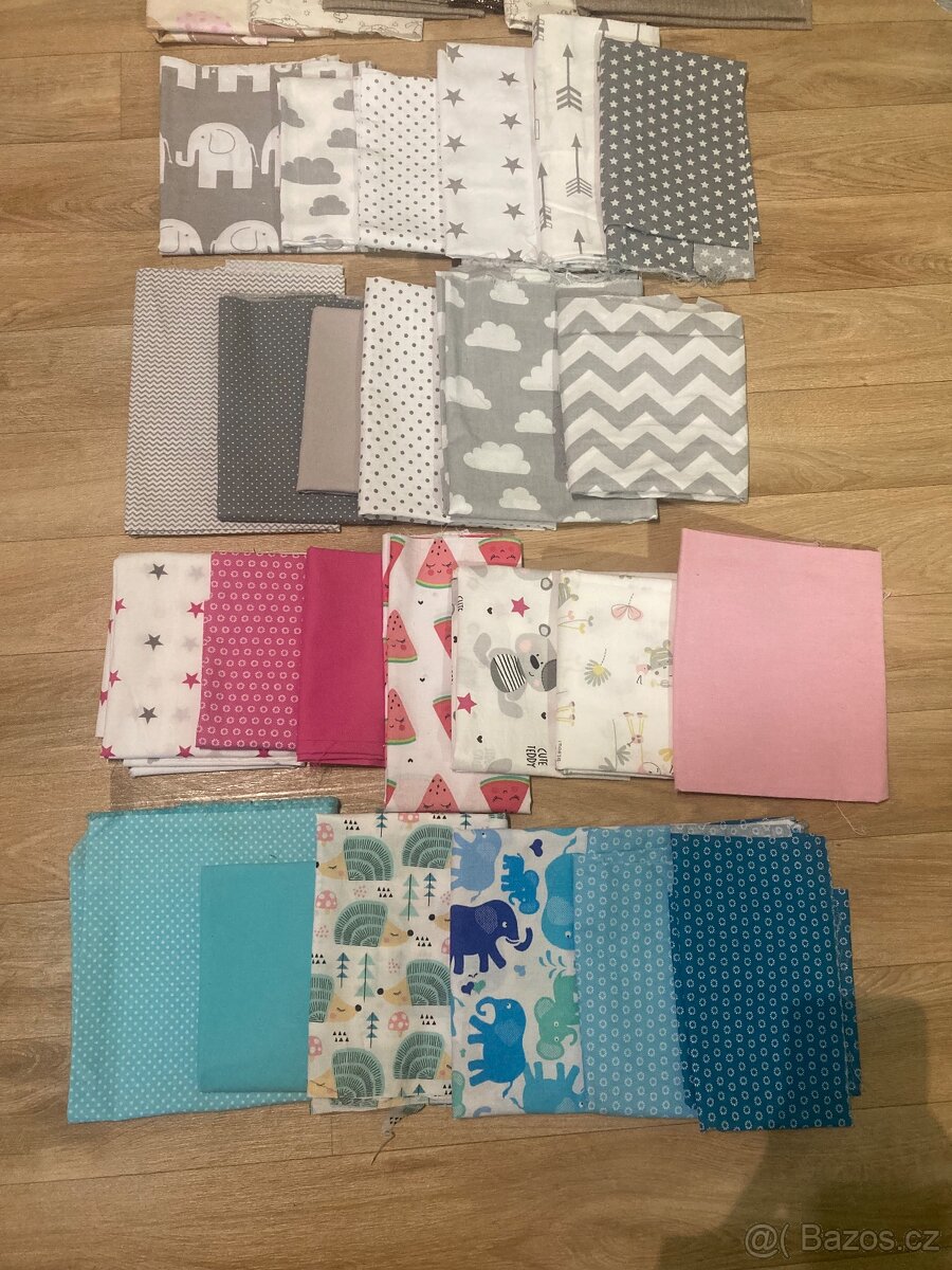 Výhodně Látky po úklidu dílny - 2