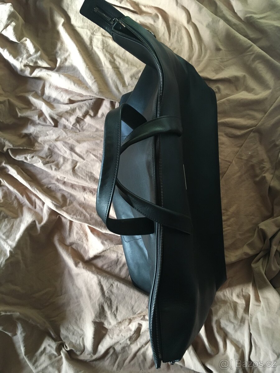 Cestovní kožená brašna - taška Ermengildo Zegna - 2