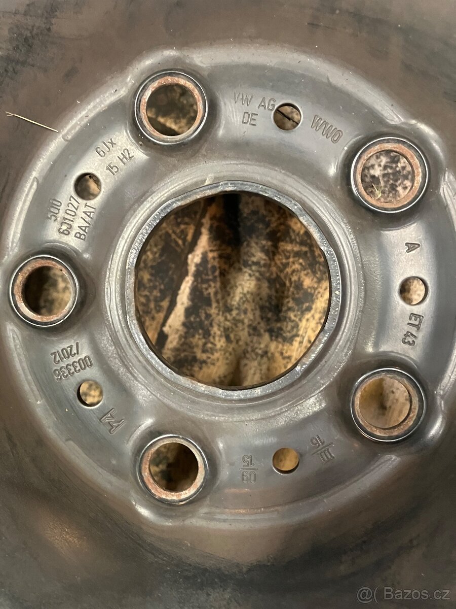 Plechové disky 5x112 r15 - 2