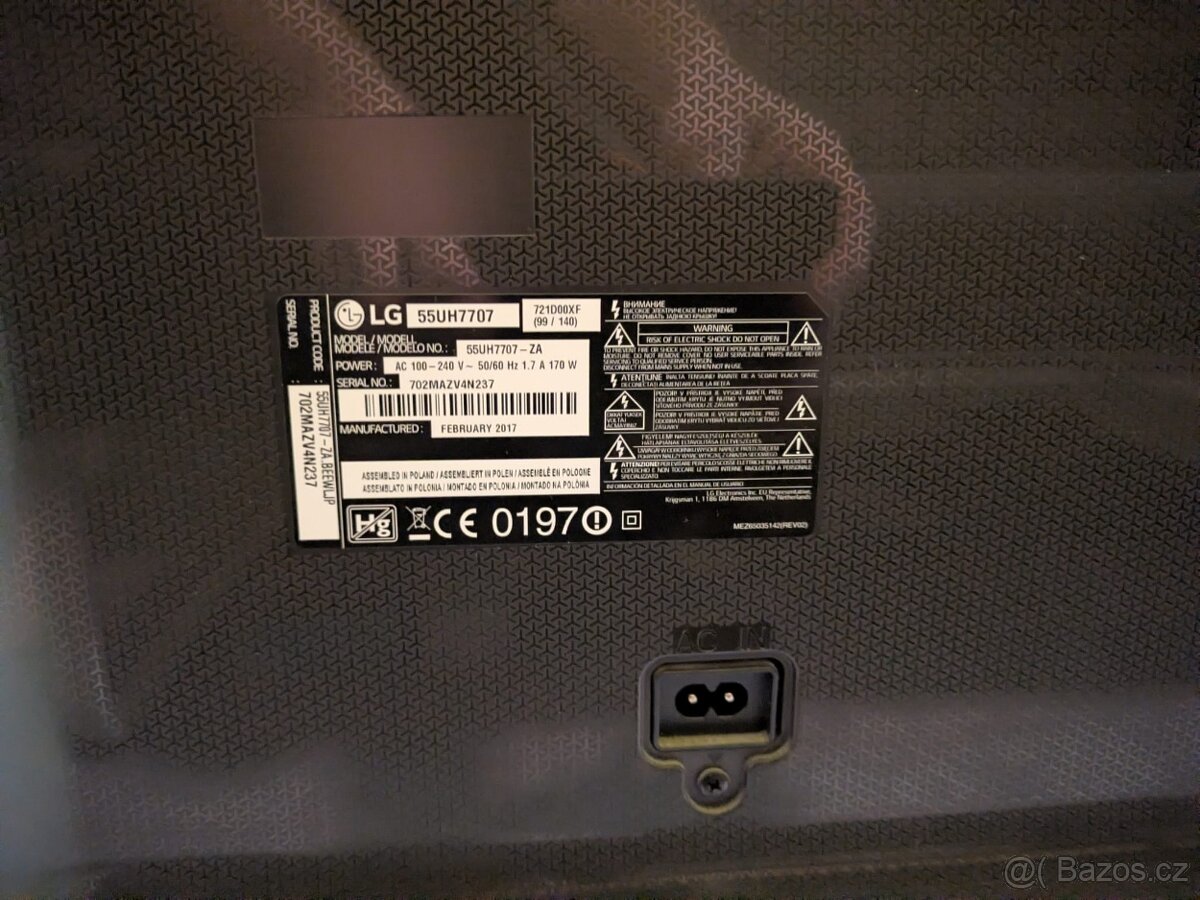 Smart TV LG 55UH7707 (55", 4K UHD, 100 Hz, HDR) - 2