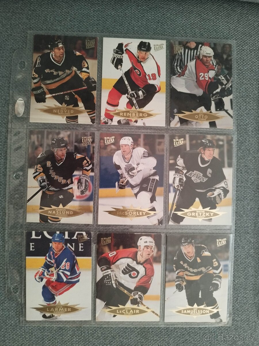 Hokejové kartičky 1995 - 1996 - 2