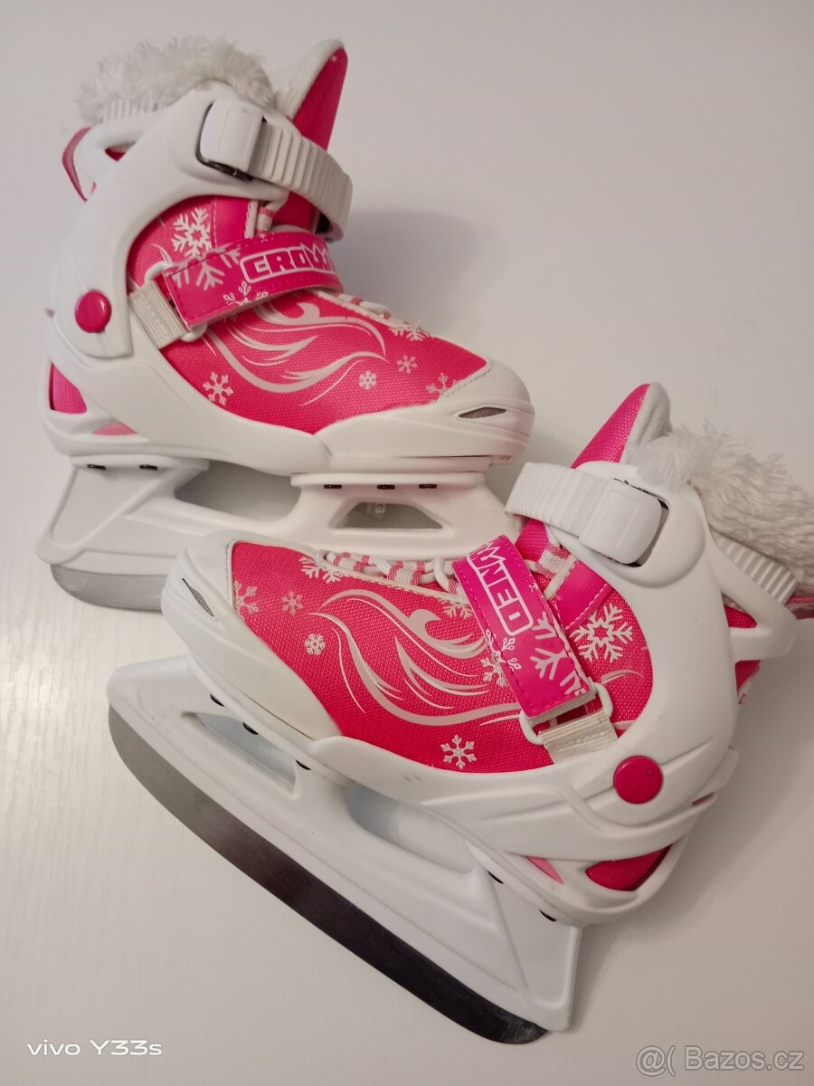 Rostoucí dívčí brusle Crowned vel. 29-32 - 2