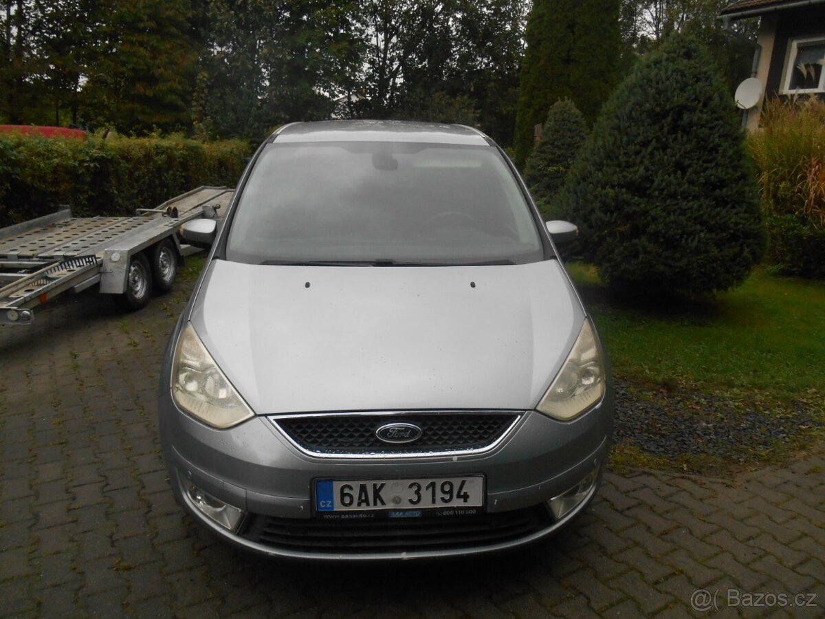 ford galaxy 7 mist rok 2008 obsah 1,8 92kw najezd 320tis - 2