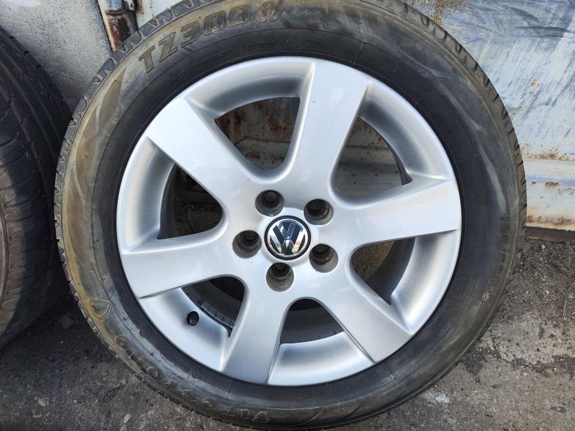 15"letní alu sada Charade 5x100 origo Polo Fox Fabia Ibiza - 2