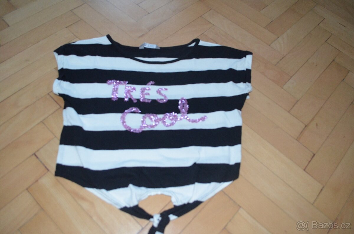 trička vel. 128-134, 158 9-13 let - 2