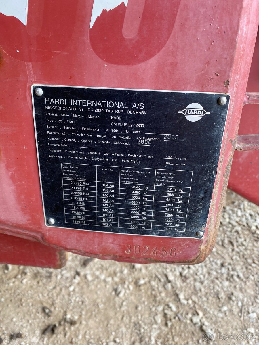 postřikovač hardi - 2