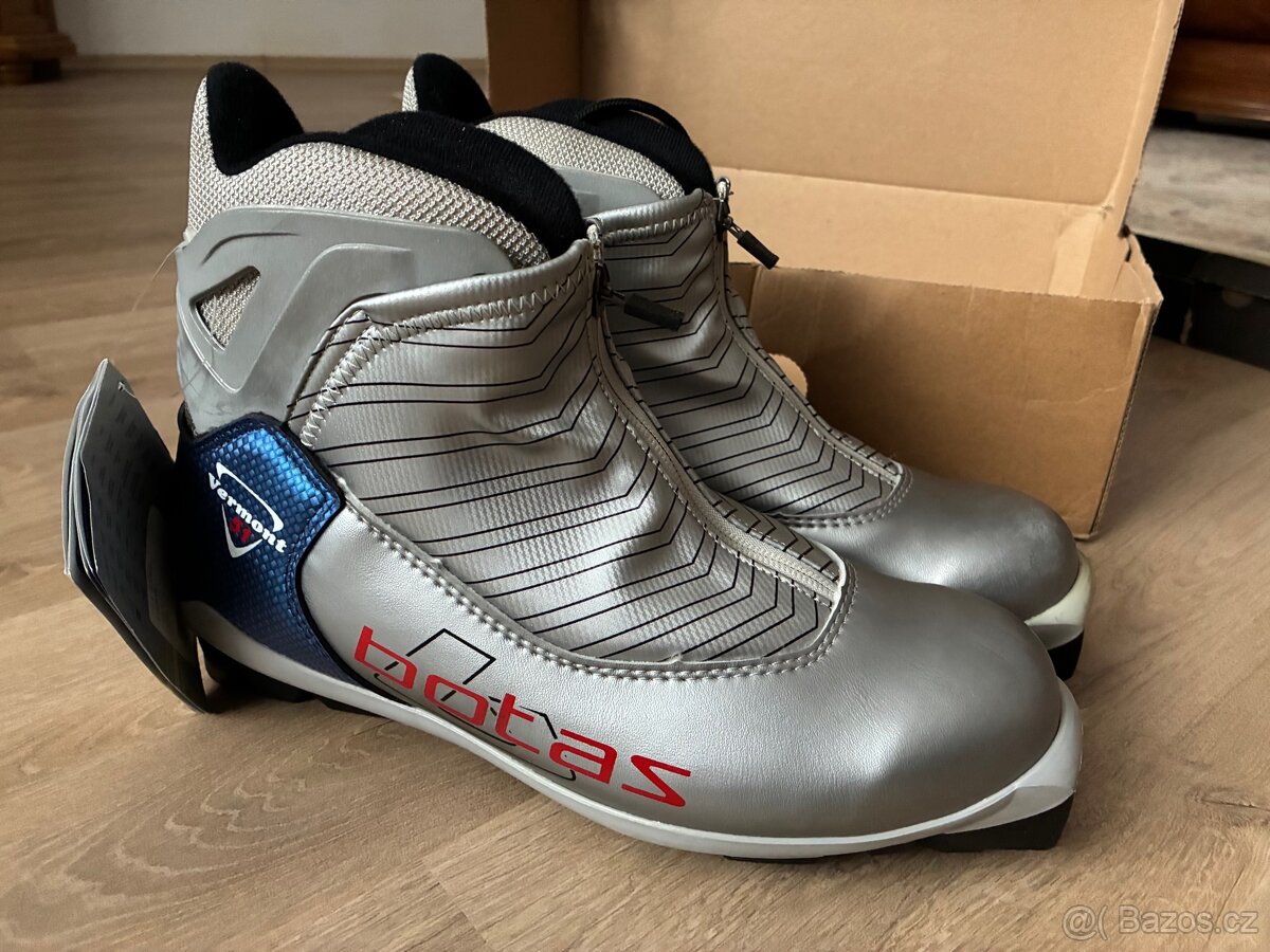 Nové běžkařské boty Botas a vázání Salomon - 2