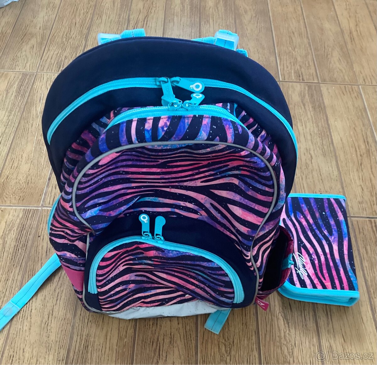 TopGal školní batoh/aktovka + pouzdro - 2